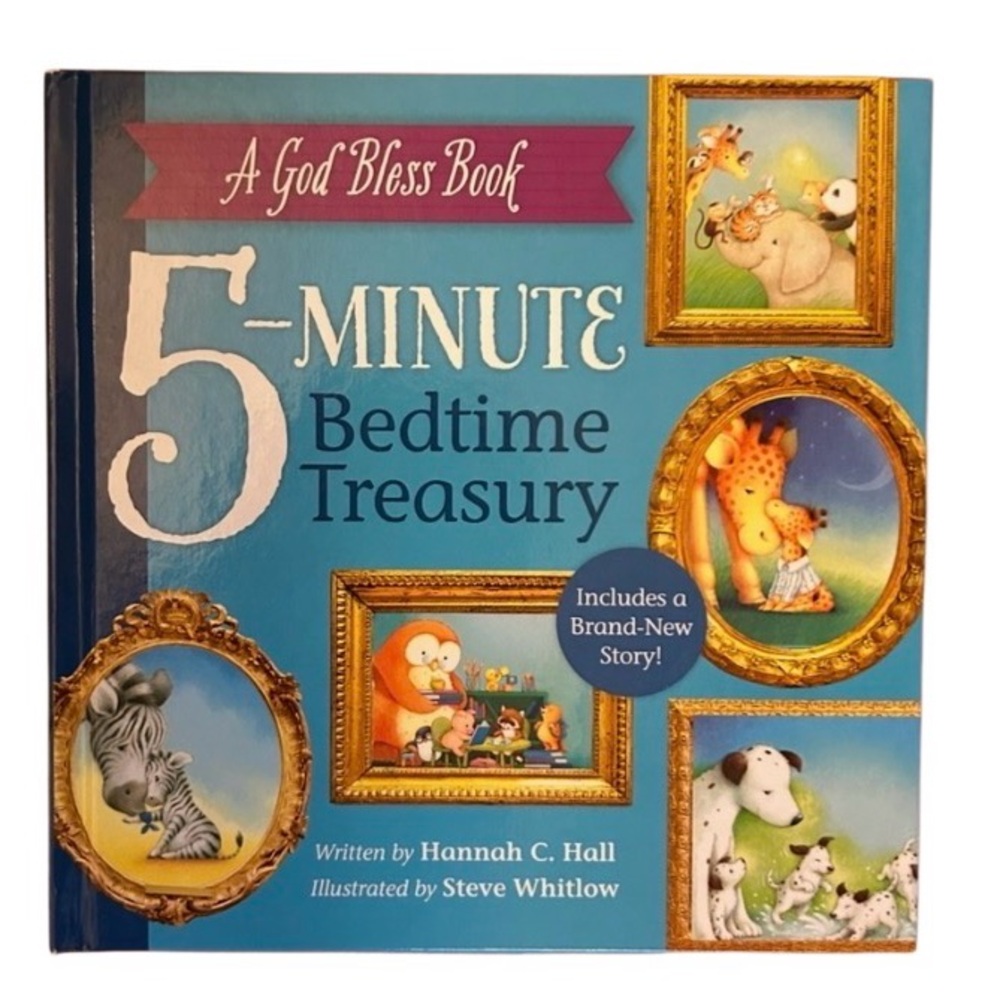 5-Minute Bedtime Treasury by Hannah C. Hall - Blue